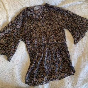 Lily dee vintage paisley tunic